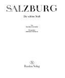 Copertina  Salzburg : die schone Stadt