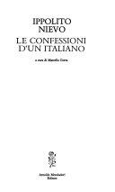 Copertina  Le confessioni d'un italiano
