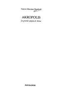 Copertina  Akropolis : la grande epopea di Atene