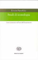 Copertina  Studi di iconologia : i temi umanistici nell'arte del Rinascimento
