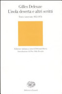 Copertina  L'isola deserta e altri scritti : testi e interviste 1953-1974