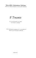 Copertina  Storia della letteratura italiana