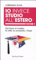 Copertina  Io invece studio all'estero