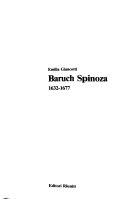 Copertina  Baruch Spinoza 1632-1677