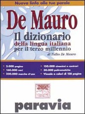 Copertina  De Mauro : dizionario della lingua italiana : tavole