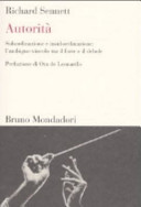 Copertina  Autorità : subordinazione e insubordinazione: l'ambiguo vincolo tra il forte e il debole