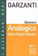 Copertina  Dizionario analogico della lingua italiana. - Milano : Garzanti Linguistica, 2002   