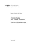 Copertina  Storie facili per suoni difficili : attività di lettura per favorire lo sviluppo del linguaggio