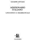 Copertina  Bidizionario italiano linguistico e grammaticale